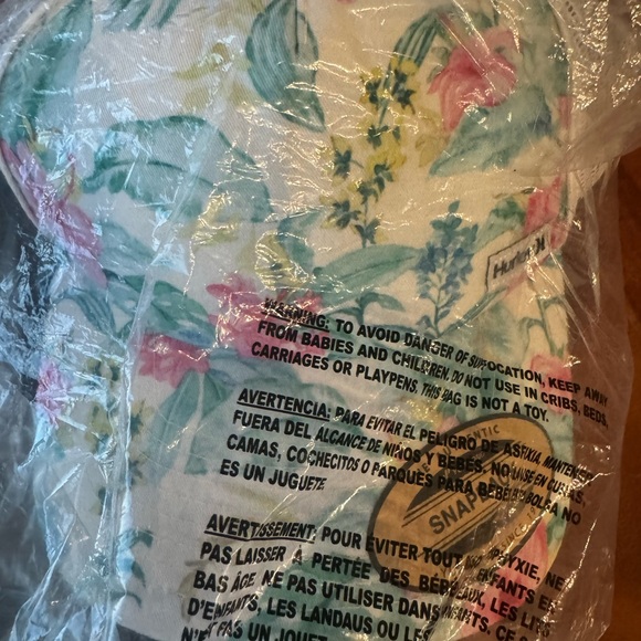 Hurleyx LoveShackFancy snapback white Aloha print RARE Hat. - Picture 4 of 9